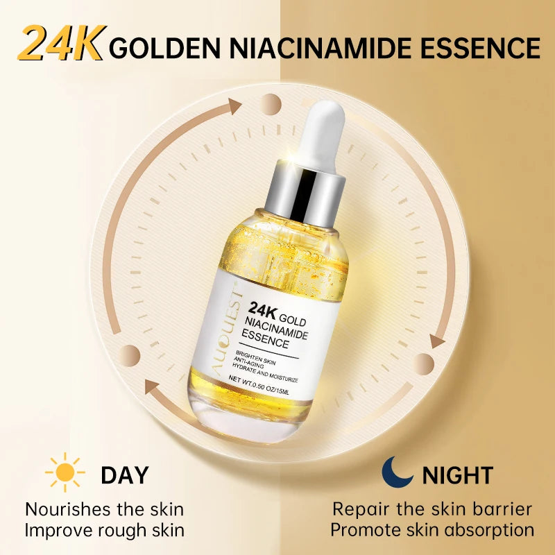 Niacinamide Face Serum 24K Gold