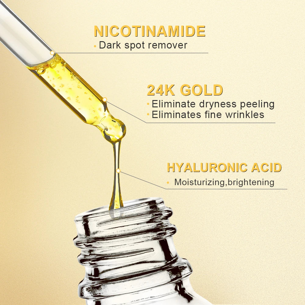 Niacinamide Face Serum 24K Gold